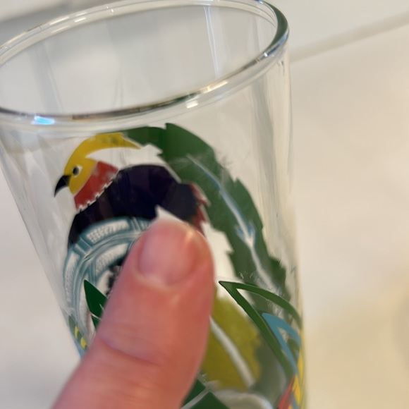 Vintage Panache toucan highball glasses (set of 2) - Picture 7 of 7